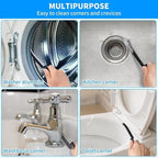 Washing Machine Cleaner Brush Set (6-Pcs) for Front & Top Load Washers – Deep Cleaning Kit for Rubber Seal, Drum, Dispenser, Tight Gaps & Multipurpose Cleaning in Kitchen, Bathroom & Home