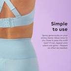 Nonaste Odor Eliminating Spray - 16 Fl Oz (Pack of 2) - Shoe & Yoga Mat Spray, Boxing Glove Deodorizer, Gym Bag Deodorizer, Fabric Odor Eliminator - No Washing Needed