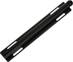 12" Valet Rod Standard for Closet (Matte Black)