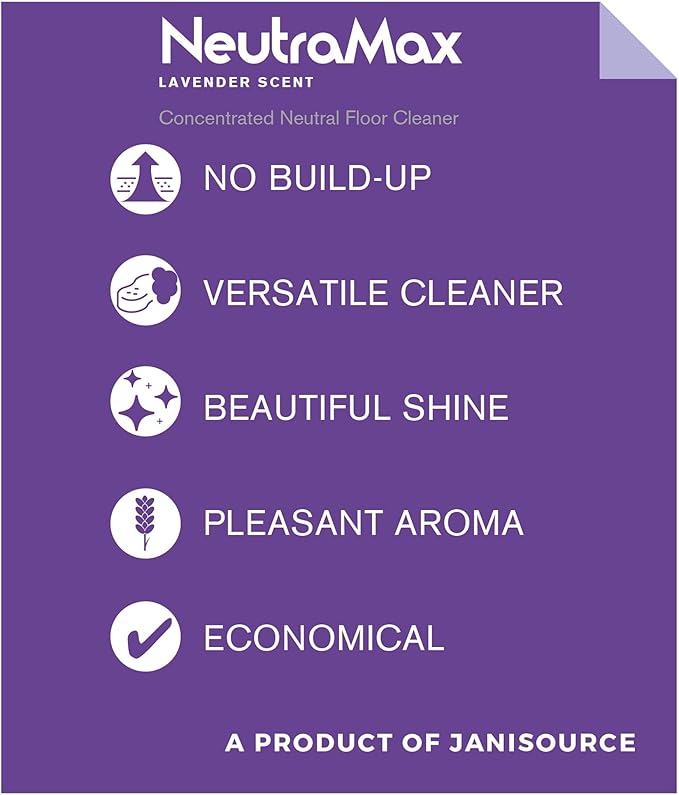 Neutramax Lavender Scented Concentrated Neutral Floor Cleaner, 1 Gallon