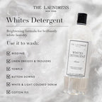 The Laundress Whites Detergent, Concentrated Laundry Detergent Liquid, Whiten & Brighten Clothes, Tough on Stains, Classic Scent, 32 oz. (Pack of 2)