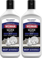 Weiman Silver Polish, 8 ounce Bottles, pack of 2