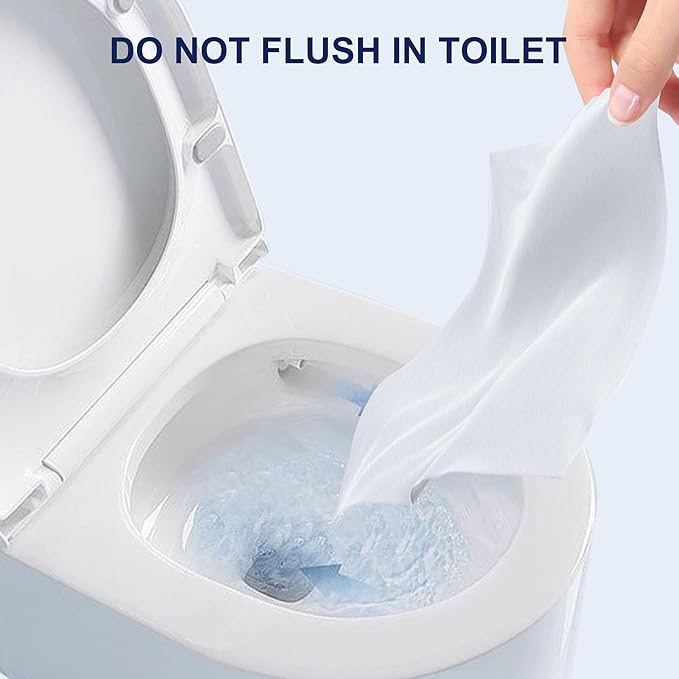 Ourmed Life Rinse-Free Body Wipes for Adults Bathing - Extra Large 8" x 10", Thick Aloe Shower Wipes, No Rinse Cleansing Wipes for Elderly, Camping, Hiking, GYM, Travel, 24Count (Unscented)