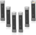 6 Pcs Magnetic Toilet Bowl Cleaner Black Toilet Cleaning Magnets Magnetic Tank Cleaner for Household Bathroom Cleaning Supplies Against Stains No Chemicals