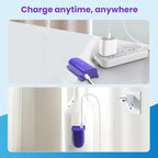 1 Pack Rechargeable Battery Pack Replacement for Swiffer Power Mop, 2000mAh Lithium Ion Battery Holder with Charging Port （500 Cycles, 3 Years）