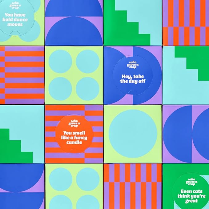 Who Gives a Crap Bamboo Tissues, Facial Tissue Cube Boxes, 100% Bamboo, 3 Ply, 12 Boxes, 65 Sheets per Box, Soft, Strong, and Sustainable, Eco Friendly With Plastic Free Packaging, 780 Total Tissues