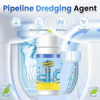 2026 New Multi-functional Sink & Drain Cleaner Powder, Quick Foaming Heavy Duty Clog Remover for Kitchen, Bathroom, Shower & Sewer Drains (5PCS)
