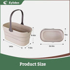 Eyliden Collapsible Bucket, Bucket for Cleaning Mop, 10L(2.6Gallon) Multiuse Foldable Water Pail, Portable Handy Basket for Cleaning Mop, Camping, Tailgating and More