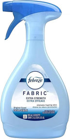 Febreze Fabric Refresher Value Pack, Pet Odor Eliminator and Extra Strength Fabric Deodorizer, 27 Fl Oz, Pack of 2