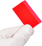 2-inch Extra Small Rubber Squeegee Flexible and Soft Non Scratching for Resin 3D Printing Cleanup, Car Rear Glass Cleaning, Mirror Cleaning, Window Tint Films, Pack of 3