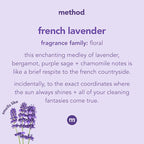 Method All-Purpose Cleaner Spray, French Lavender, Perfect for Most Counters, Tiles and More, 28 Fl Oz, (Pack of 4)