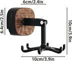 Wall Mounted Rotating Hooks with Suction Cup, Upgraded Suction Cup Hooks 360 Degrees Rotating Folding Adhesive Hooks,Multi-Hook Design for Kitchen Utensils, Tool-Free Installation (2PCS)