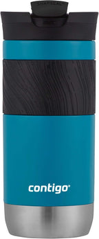 Contigo Byron 2.0 Stainless Steel Travel Mug with SNAPSEAL Lid 16oz. 2 Pack Sake/Juniper