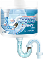 Upgrade Drain Clog Remover, Powerful Pipe Dredging Agent, Sink Drain Cleaner for Kitchen Bathroom, Unclogging Solution for Pipes, Toilets & Showers (1 PCS)