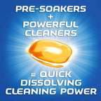 Finish Gelpacs Dishwasher Detergent Pods, Quick Dissolving Cleaning Power, Fights Grease & Dried-On Food, Easy-to-Use Pre-Measured Dishwasher Soap, Orange Scent, 84 Count