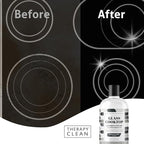 Therapy Glass Cooktop Cleaner Bundle with Microfiber Cloth - Glass Stove Top Cleaner and Polish for Ceramic, Electric, Induction and Flat Top Surfaces
