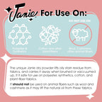 Janie Dry Stick Spot Cleaner (.4 oz) – Portable Instant Stain Remover Stick for Clothes – Magic Eraser Pen for Laundry, Travel, and On-the-Go Stain Removal – Compact, Safe, and Easy to Use