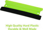 2Pcs Plastic Felt Squeegee, 8.3inch Long Wallpaper Smoother, for Clean & Smoothing, Vinyl Wrap Squeegee, Window Tint Squeegee, Vinyl Scraper, Decal Applicator, Scratch-Free