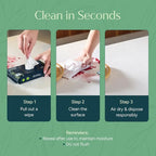 Puracy Multi-Surface Cleaning Wipes – Non Toxic Multi Surface Cleaner for Grease & Grime, All Purpose Appliance Wipes, Lemongrass Scent (10.8 oz, 3 Pack, 150 Count)
