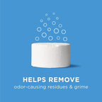 Whirlpool 63580 Liquid Fabric Softener Dispenser, White & Affresh Washing Machine Cleaner, Cleans Front Load and Top Load Washers, Including HE, 6 Tablets