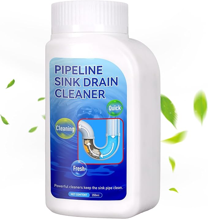 Pipeline Dredging Agent Sink Drain Cleaner - Powerful Quick Cleaning Drain Toilet Cleaner Tool, Unclog Toilet Clog And Kitchen Sink Pipe Unblocker Powder (1pc)