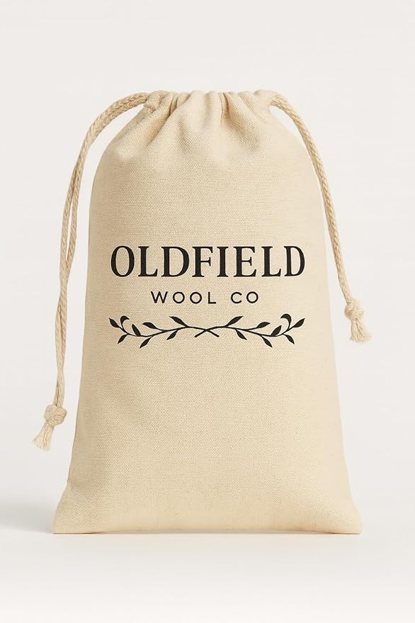 Oldfield Wool Co XL Organic Wool Dryer Balls – 6 Pack – Natural Fabric Softener, Reduces Drying Time 30%, Reusable, Pet Hair & Lint Remover, Eco-Friendly