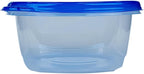 Glad GladWare Tall Entree Food Storage Containers with Lids, Large Square BPA Free Plastic for Meal Prep and Lunches, Lock Tight Seal, Microwave and Dishwasher Safe, 42 Oz, 3 Count - 6 Pack
