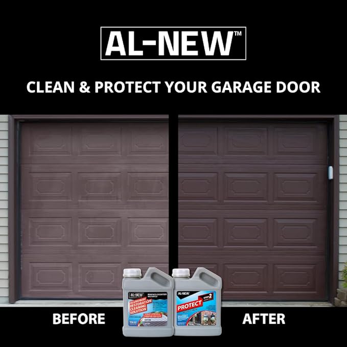 AL-NEW Aluminum Restoration Cleaning Solution Protect | Clean & Protect Patio Furniture, Stainless Steel, & Other Household Metal Surfaces (16oz.)
