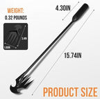 MOTEERLLU Weeding Artifact Uprooting Weeding Tool Gardening, 4-Claw Manganese Steel Weed Puller Garden Hand Weeder Tools, Weed Picker Grass Remover Tool