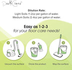 Marble & Stone Floor Cleaner | Concentrated Daily Formula (1 Gallon) | pH Neutral, Streak-Free | Safe for Marble, Travertine, Limestone, Granite, Terrazzo & More | Cleans & Refreshes.