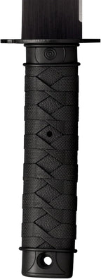 Cold Steel Tactical Tanto Waterproof Machete Clampack with Cor Ex Sheath and Curved Edge for Gardening and Hunting Purposes, Black (2 Pack)