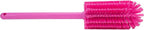 SPARTA Scrub Brush Bottle Brush, Dishwasher Safe Brush with Hanging Hole for Cleaning, Plastic, 16 Inches, Pink, (Pack of 4)