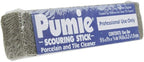 PUMIE Heavy Duty Scouring Sticks, by United States Pumice Co, Cleans Porcelain, Ceramic Tile, Concrete Masonry and Iron, Institutional Pack of 24 Bars