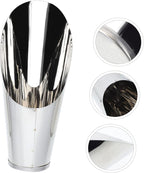 Stainless Steel Soil Scoop Lightweight Garden Bucket Shovel Ergonomic Planting and Weeding Tool for Flowers and Vegetables