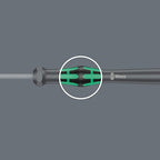 Wera 2035/6 Kraftform MicroSlotted/Phillips Electronics Screwdriver Set and Rack, 6-Piece