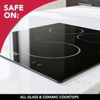 Weiman Ceramic and Glass Cooktop Cleaner - Heavy Duty Cleaner and Polish (10 Ounce Bottle and 3 Scrubbing Pads)
