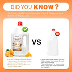 Floor Cleaning Solution Sweet Orange Scent, 82 Fl Oz, Compatible with All Roborock Mopping Robots (S7, S8, Qrevo, Q7, Q8 series), Cleans for Multiple Hard Floors, Deep Deodorization Free StainBusting