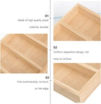 Luxshiny Wooden Glasses Display Tray and Sunglasses Organizer Rack Eyewear Storage Holder for Home and Store, Set of 5