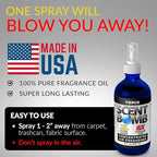 Scent Bomb Air Freshener Spray, Long-Lasting Odor Eliminator for Home & Car, Effective Deodorizer for Kitchen, Bathroom, Fresh Room Spray & Smell Neutralizer, Fierce Scent