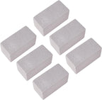WALFRONT 6PCS Pool Pumice Stone for, PVC Material Scouring Sticks for Toilet Bowl Bathtub Shower Tile, Hard Water Remover for Kitchen Sink Swimming Pool Grates (L 15x40cm / 5.91x15.75in)