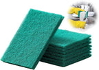 Green Scouring Pad，Scrub Pads，Cleaning Pads for Dishes Kitchen (40)