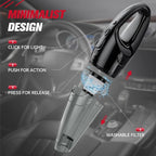 BSRCO 30-Min Runtime Pro Handheld Vacuum Cordless - 1.65lbs Ultra Lightweight, 3-in-1 with LED Light & HEPA Filter, for Car Detailing & Pet Hair (Graphite)