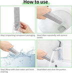 25 Pieces Pumice Stone Toilet Bowl Cleaner, Pumice Scouring Stick Remove Hard Water Ring in Toilet, Pumice Stones for Cleaning, Household, Bath, Kitchen, Pool (5.9 x 1.4 x 0.9 Inches)