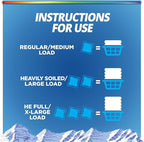 Purex Fresh Mountain Breeze Laundry Detergent Pacs, 66 Count, Pre Measured Pacs