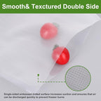 Moretoes Vacuum Sealer Bags, 3 Rolls 8" x 33' Food Vac Bags for Food Storage Saver, Commercial Grade Bag Rolls, BPA Free, Customized Size Bag for Sous Vide Cooking or Meal Prep