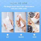 squish Magic Sponge Eraser, 36 Count Magic Cleaning Pads for Walls Oven, Kitchen, and Shoe Cleaner, Magic Erasers with Melamine Foam, Universal Cleaner