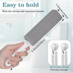 20Pcs Pumice Stone for Cleaning, Pumie Scouring Stick with Handle, Toilet Stone Brush Block, Hard Water Stain Remover for Toilet, Bathtubs, Sinks, Swimming Pools, Grills