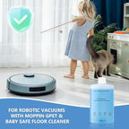 Cleaner Solution for Roborock Cleaning Solution Residue & Streak Free, Compatible with Roborock Robot Vacuum with Mopping and Wet & Dry Floor Cleaner Solution Pet Safe for Hardwood 1L, 33.8 Fl. OZ