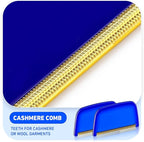 Boao 4 Pieces Sweater Combs to Remove Pilling Sweater Defuzzer Multi-Fabric Shaver and Cashmere Comb Wool Pilling Remover Pills, Fuzz from Clothes(Classic Industrial)