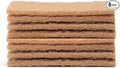 Full Circle Neat Nut, Walnut Scour Pads – Pack of 8 – Powerful, Non-Scratch Dish Scrubber Made with Plant-Based & Recycled Materials, Safe for Nonstick